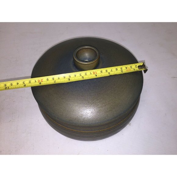 Covered Stoneware Dish - 8.5" x 3” - RIbbed Sides- Baking Dish - Picture 11 of 12